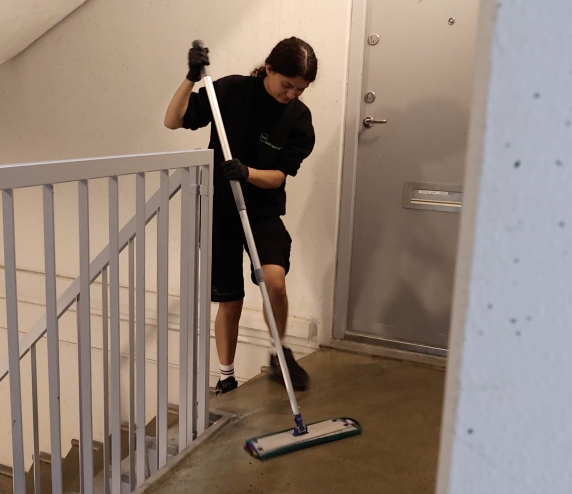 Trappevask i Hillerød