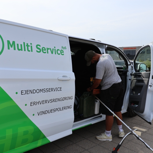 Firmabil til erhvervsrengøring på Sjælland
