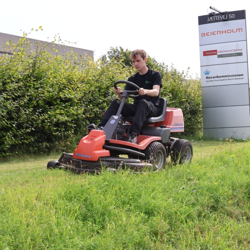 Vedligeholdelse af grønne områder på Sjælland