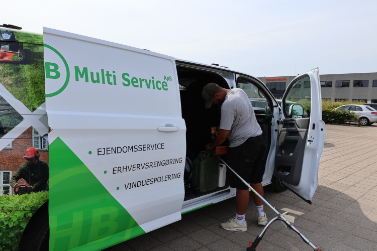 Firmabil til erhvervsrengøring på Sjælland